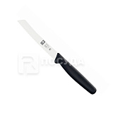 Нож для томатов 11см черная ручка «JUNIOR» ICEL